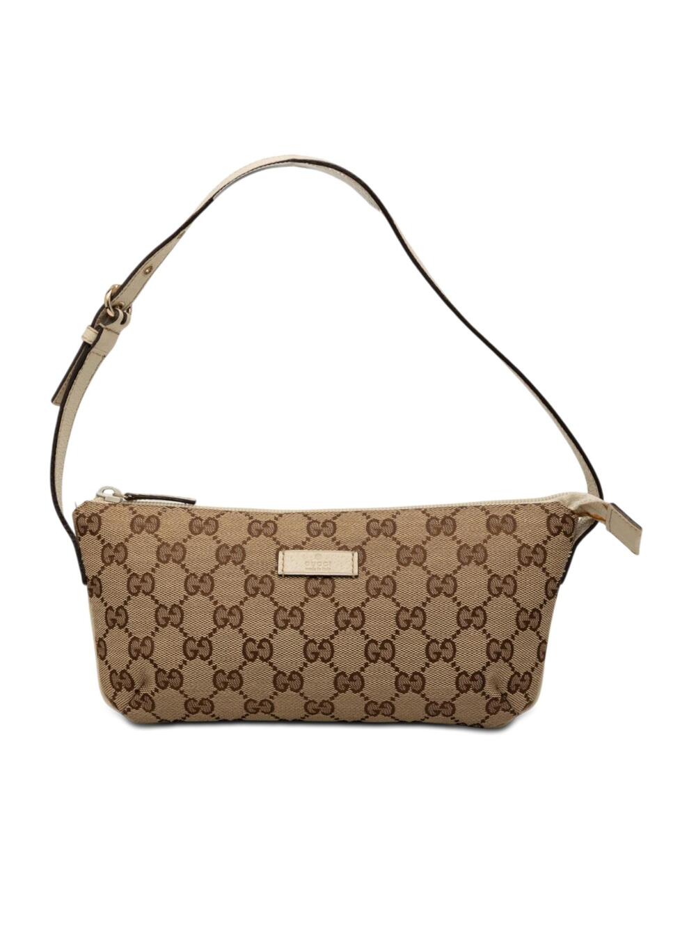 Gucci Gg Canvas Shoulder Bag Pre-Loved #347476G59B